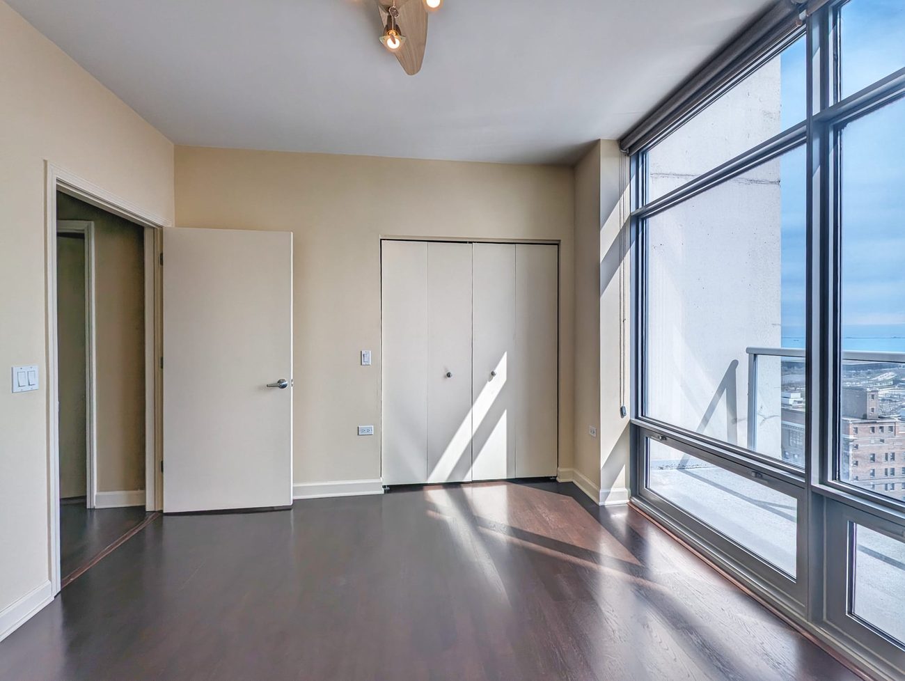 South Loop Penthouse — second bedroom with closet
