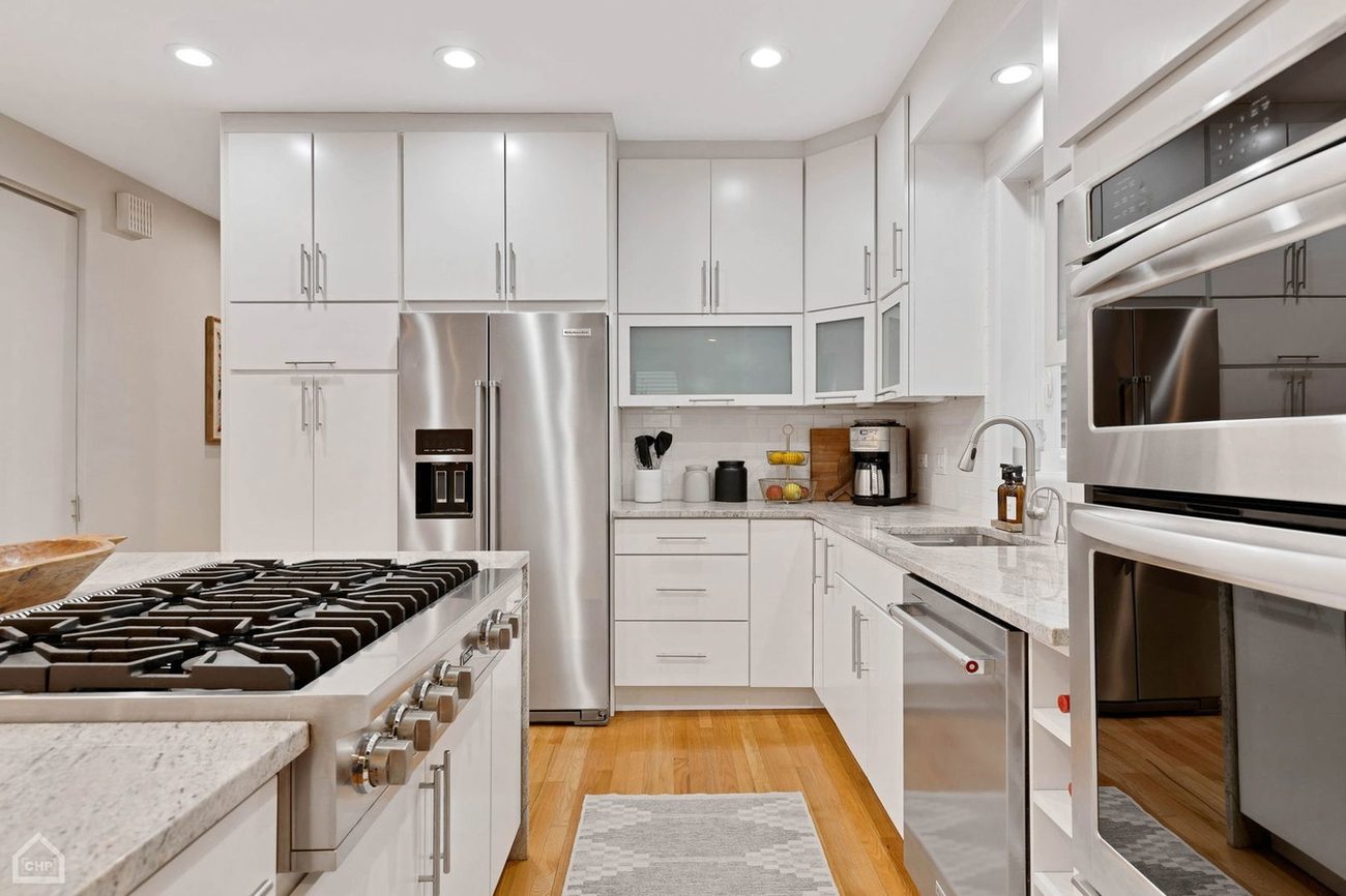 Wicker Park Gem — kitchen with stainless appliances
